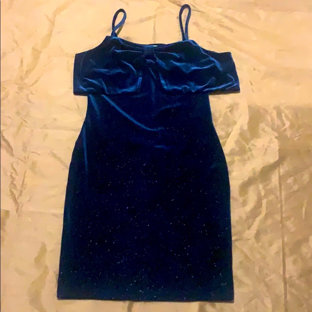 Blue night dress